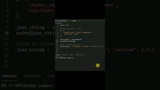 json.dumps() and json.loads() in Python