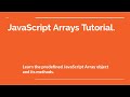 JavaScript Array Methods