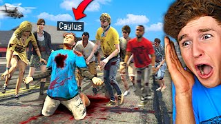I Became A ZOMBIE In GTA 5.. (Mods)
