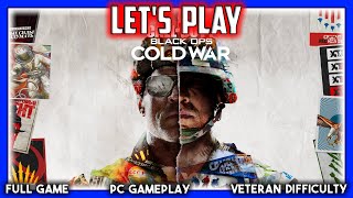 Call of Duty: Black Ops Cold War Campaign (FULL Let's Play | Veteran Difficulty | PC)