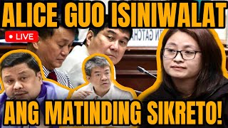 ALICE GUO IBINUNYAG ANG TINATAGONG SIKRETO, BISTADO NA!