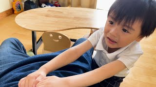 【親子喧嘩】終わりなきソファー争いに終止符を打ちました。