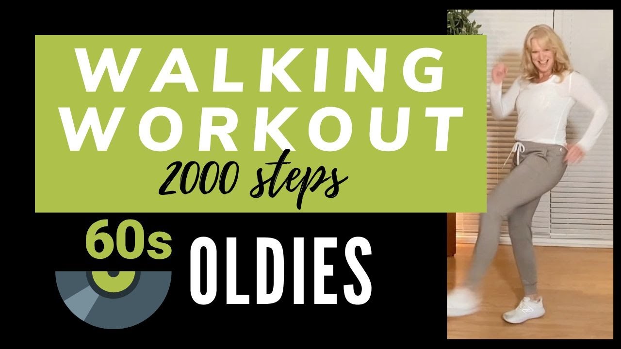 60s Oldies Walking Workout | 15 Minute Low Impact Indoor Walk | Fitness ...