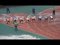 2018全国高校総体陸上南九州大会（沖縄）男子100ｍ準決勝1組