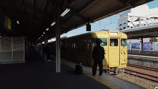 月曜日の昼下がり ～ 下関駅6・7番ホーム寸景