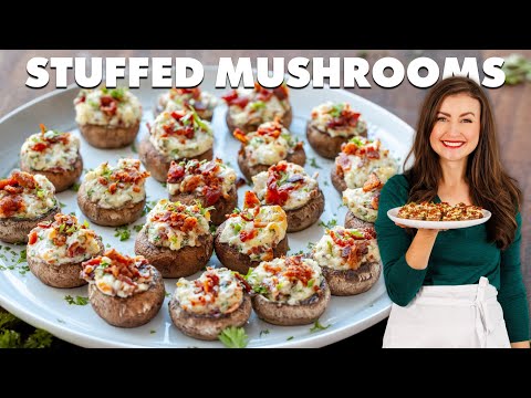 Recipe for bacon stuffed mushrooms