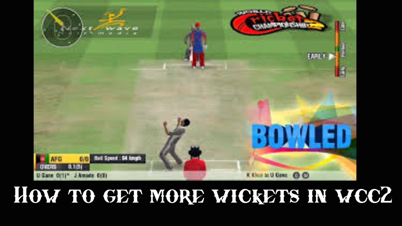 How To Get More Wickets In Wcc2 - YouTube