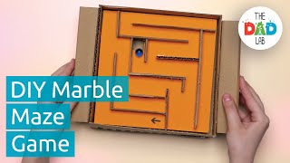 How to make a Marble Maze | DIY Cardboard Games