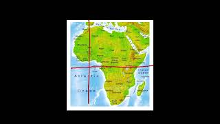 Important latitudes and longitude of Africa