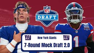 Full 7-Round 2026 New York Giants Mock Draft 2.0! | Post Dexter Lawrence Trade