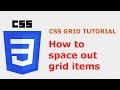 CSS Grid Layout Tutorial: Grid Gaps (shorthand property)