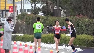 群馬県100km駅伝2018 第1中継所（県蚕糸技術センター）