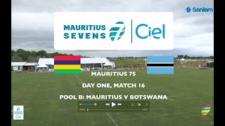 CIELMAURITIUS7S Day TWO  I Mauritius vs Botswana