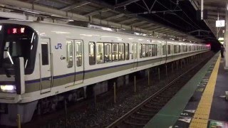 JR 221系 B12編成体質改善車 普通 京都行き 近江舞子発車