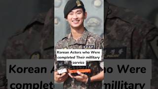 Korean actors who complete their military service #yt_shorts #kdrama #trendingshorts