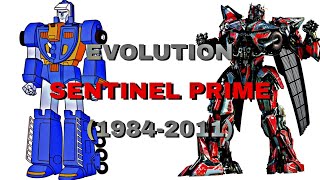 SENTINEL PRIME:Evolution In Cartoons and Movies