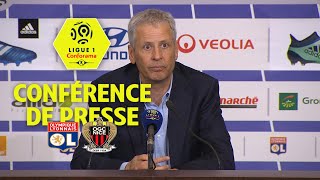 Conférence de presse Olympique Lyonnais - OGC Nice ( 3-2 )  / 2017-18