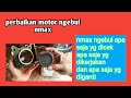 NMAX Ngebul oli selalu berkurang dan oli cepat habis dan perbaikan nya (2018)