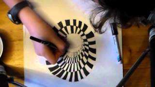 How To Draw A Hole Anamorphic Illusion
