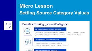 Microlesson: Setting Source Category Values
