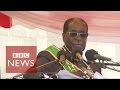 Zimbabwe's  President Robert Mugabe warns of economic struggle - BBC News