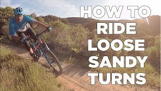 How to ride loose flat turns!