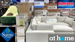 AT HOME SAM'S CLUB COSTCO FURNITURE CHAIRS TABLES SOFAS SHOP WITH ME SHOPPING STORE WALK THROUGH