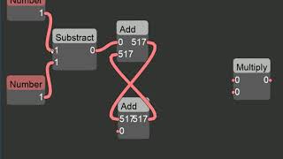 smkflow #3 node dataflow editor - algebra example.