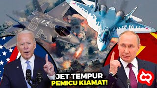 SEHARUSNYA TAK DIGUNAKAN! Inilah JET TEMPUR Tercanggih \u0026 Berbahaya di Dunia, Sekejap Meratakan Musuh