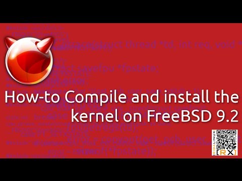 How-to Compile and install the kernel on FreeBSD 9.2