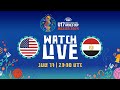 Round of 16 | USA v Egypt | Full Basketball Game | FIBA U17 Women's Basketball World Cup 2024