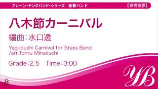 【参考用電子音源】八木節カーニバル  / 群馬県・栃木県民謡(水口 透) Yagi-bushi Carnival for Brass Band (arr. Tohru Minakuchi)