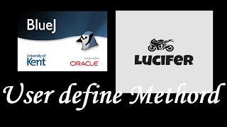 BlueJ Beginner JAVA Part 18 | ICSE Class 9 JAVA Programming | User Define Methord