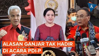 Ganjar Hadiri Reuni di Jakarta Saat Puan ke Acara PDI-P di Semarang