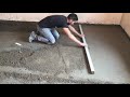 الطريقة صحيحة لتهيئة الأرضية chape pour carrelage