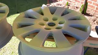 Mitsubishi Pajero Alloy Wheel Repaint