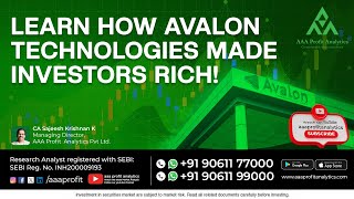 Learn how Avalon Technologies made investors rich!