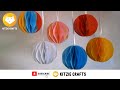 Beautiful DIY Decorations Idea | Paper Decoration ideas | Kitzie Crafts