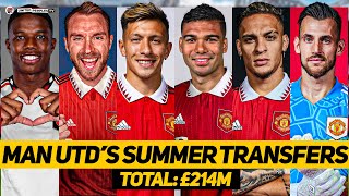 Ten Hag's Rebuild: Man Utd's Summer Transfers Review | Antony, Casemiro, Martinez, Malacia & More!