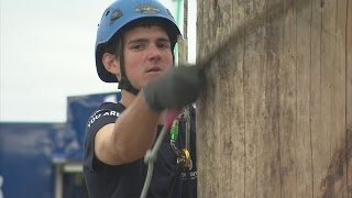 25-metre Pole Climbing race has a new champion