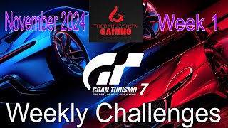 GT7 Weekly Challenges (November 2024-Week 1)