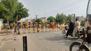 Train and Road Phatak in Pakistan