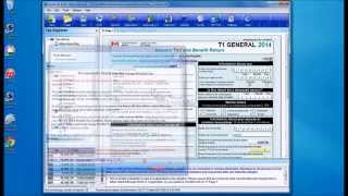 Tutorial of filing a return using StudioTax and Netfile