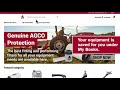 AGCO Parts eCommerce site how-to video