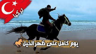 يوم كامل على ظهر الخيل 🐎 وسط غابات تركيا الممطرة! 🌧️ مغامرة لا تُنسى