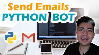 Bot sends emails with Selenium Python - Automating Gmail | #Python #Data Science