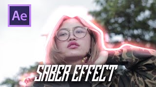 Tutorial Membuat Glow Saber Effect Di Adobe After Effect CC | 100% Free Plugin