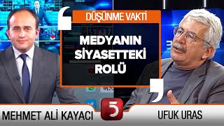 İktidarla Muhalefet Arasında Uzlaşı Yolu - Düşünme Vakti - Mehmet Ali Kayacı - Ufuk Uras