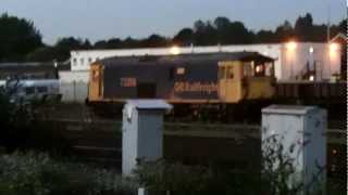 (HD) GBRf 73206 at Eastleigh 18/8/12