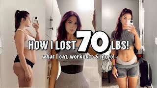 HOW I LOST 70LBS!! | Postpartum Weight Loss Journey